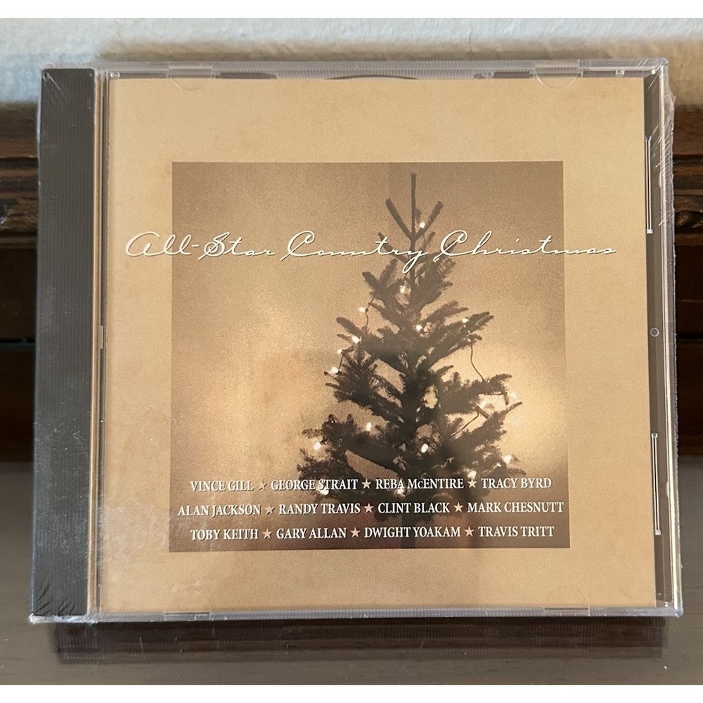 All-Star Country Christmas - Audio CD By V/A Sealed Vince Gill, George Strait‎